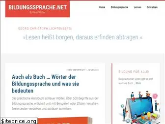 bildungssprache.net