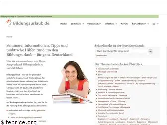 bildungsurlaub.de