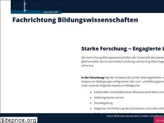 bildungswissenschaften.uni-saarland.de