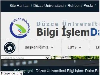 bilgiislem.duzce.edu.tr