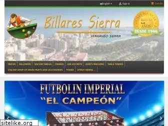 billaresierra.com