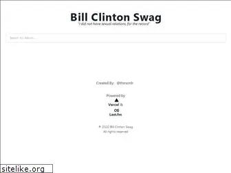 billclintonswag.com