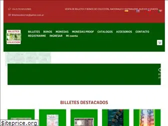 billetescoleccion.com.ar