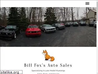 billfoxsautosales.com