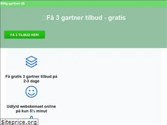 billig-gartner.dk