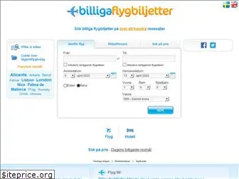 billigaflygbiljetter.se