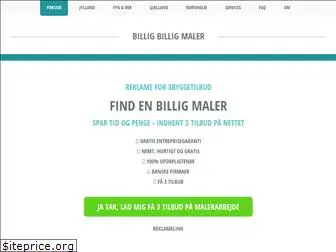 billigbilligmaler.dk