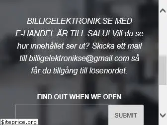billigelektronik.se