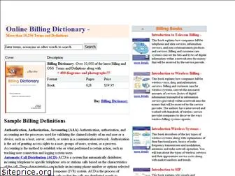 billingdictionary.com