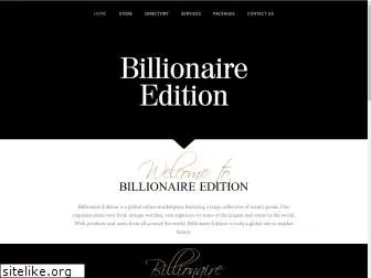 billionaireedition.com