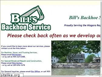 billsbackhoe.com