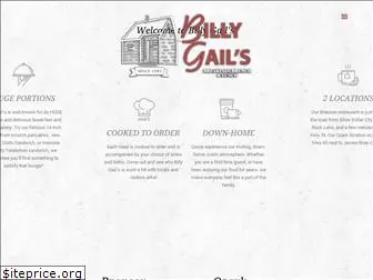 billygailsrestaurant.com