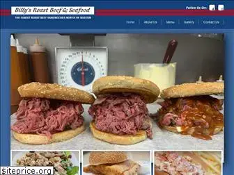 billysroastbeef.com