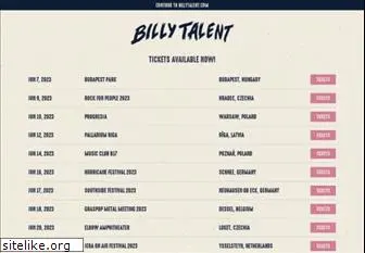 billytalent.com