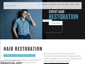 biltmorehairrestoration.com