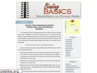 bindingbasics.com