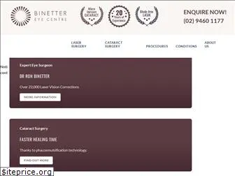 binettereyecentre.com.au