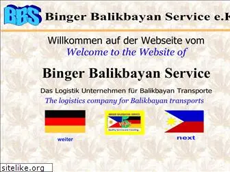 bingerbalikbayanservice.de