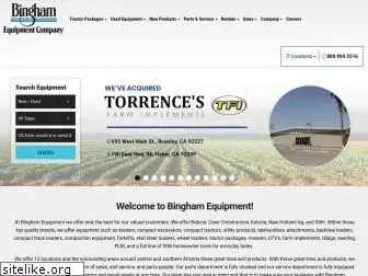 binghamequipment.com