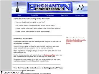 binghamtonguitarlessons.com