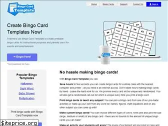 bingocardtemplate.org