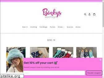 binkysboutique.co.uk