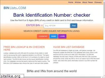 binlists.com
