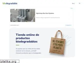 biodegradable.es