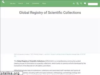 biodiversitycollectionsindex.org