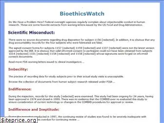 bioethicswatch.org