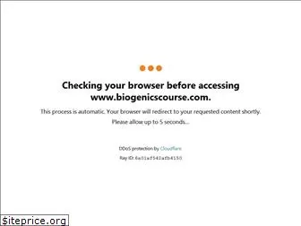 biogenicscourse.com