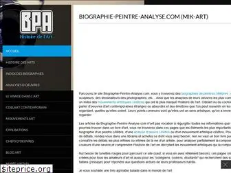 biographie-peintre-analyse.com