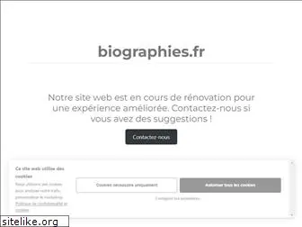 biographies.fr