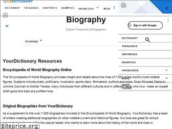 biography.yourdictionary.com