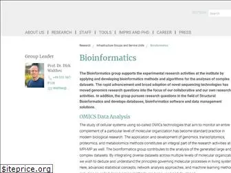 bioinformatics.mpimp-golm.mpg.de