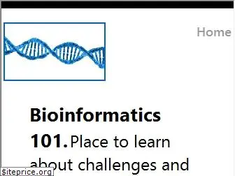 bioinformatics101.org