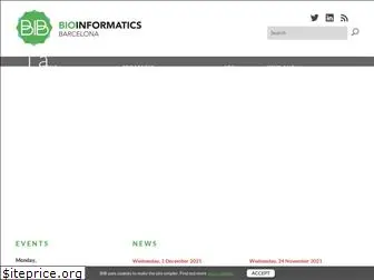 bioinformaticsbarcelona.eu