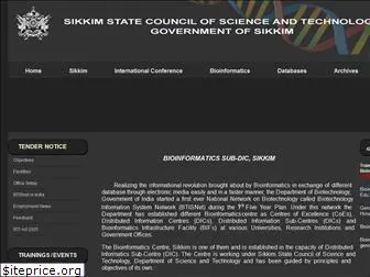 bioinformaticssikkim.gov.in