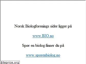 biologforeningen.org