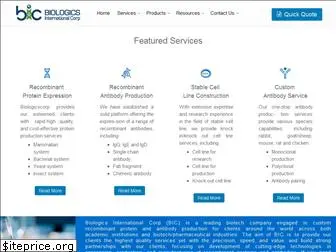 biologicscorp.com