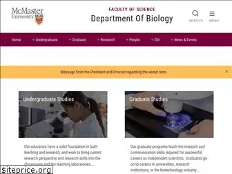 biology.mcmaster.ca