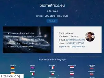 biometrics.eu