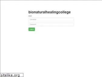 bionaturalhealingcollege.com