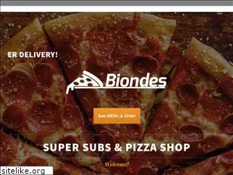 biondespizza.com