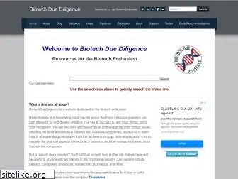 biotechduediligence.com