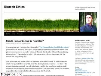 biotechethicsblog.com