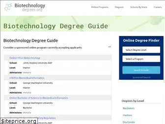 biotechnologydegrees.org