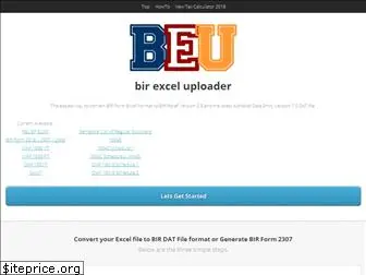 bir-excel-uploader.com