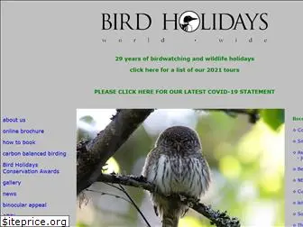 birdholidays.co.uk