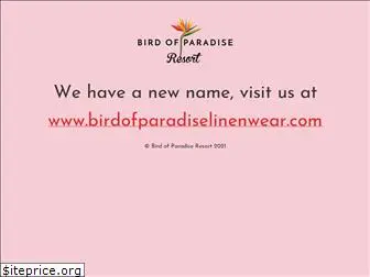 birdofparadiseresort.com